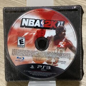 NBA 2K11 Sony‎ PlayStation 3 PS3 Video Game Disc Complete w/ Case NBA2K11